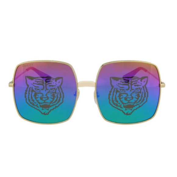 Gucci Double GG Interlocking Tiger Sunglasses - Picture 2 of 3